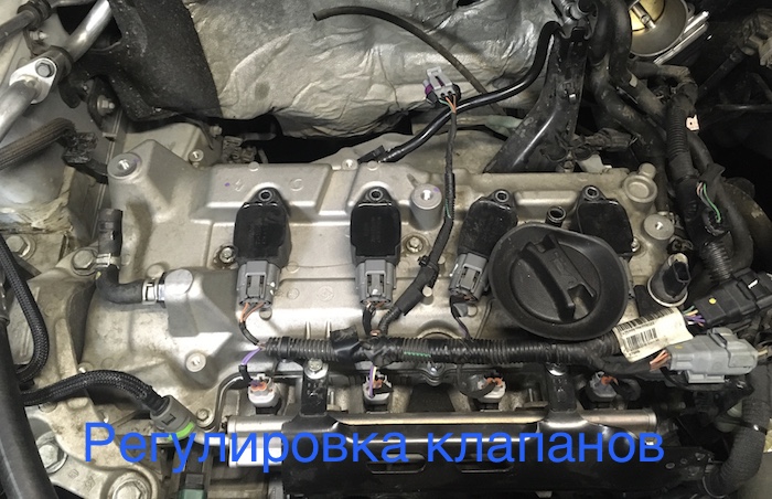 Двигатель H4M регулировка тепловых зазоров клапанов Двигатель H4M регулировка тепловых зазоров клапанов в Киеве