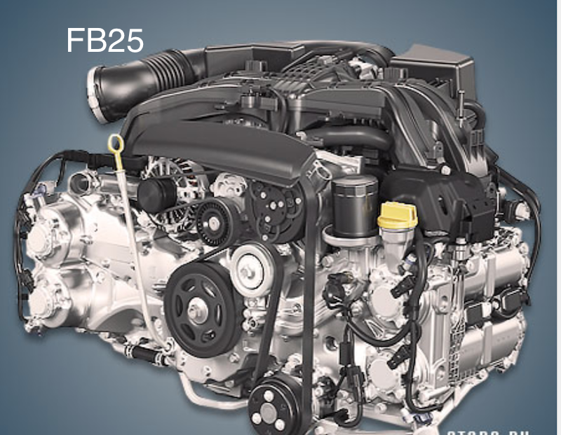 FB25 Subaru двигатель фото ремонт
