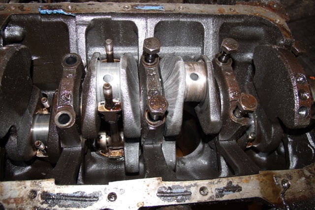 Хендай Пони ремонт коленвала