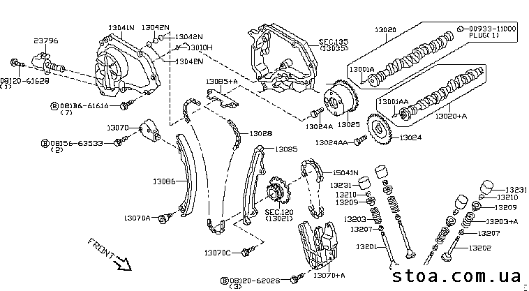 регулировка клапанов ниссан икстрейл QR25DE