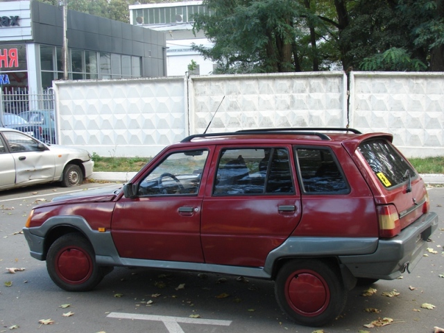 Стайлинг Заз Дана 1105 левый бок