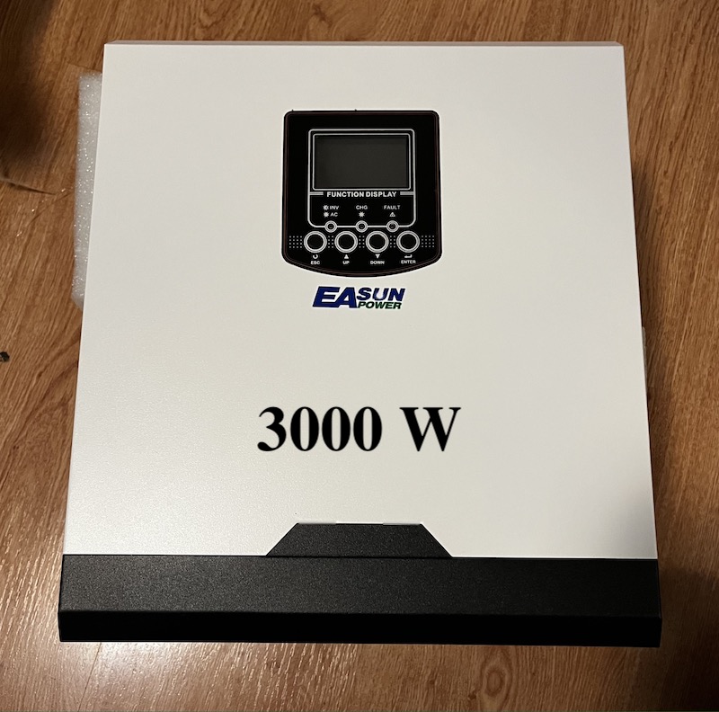 Інвертор гібридний EAsun 3000 mppt 24V