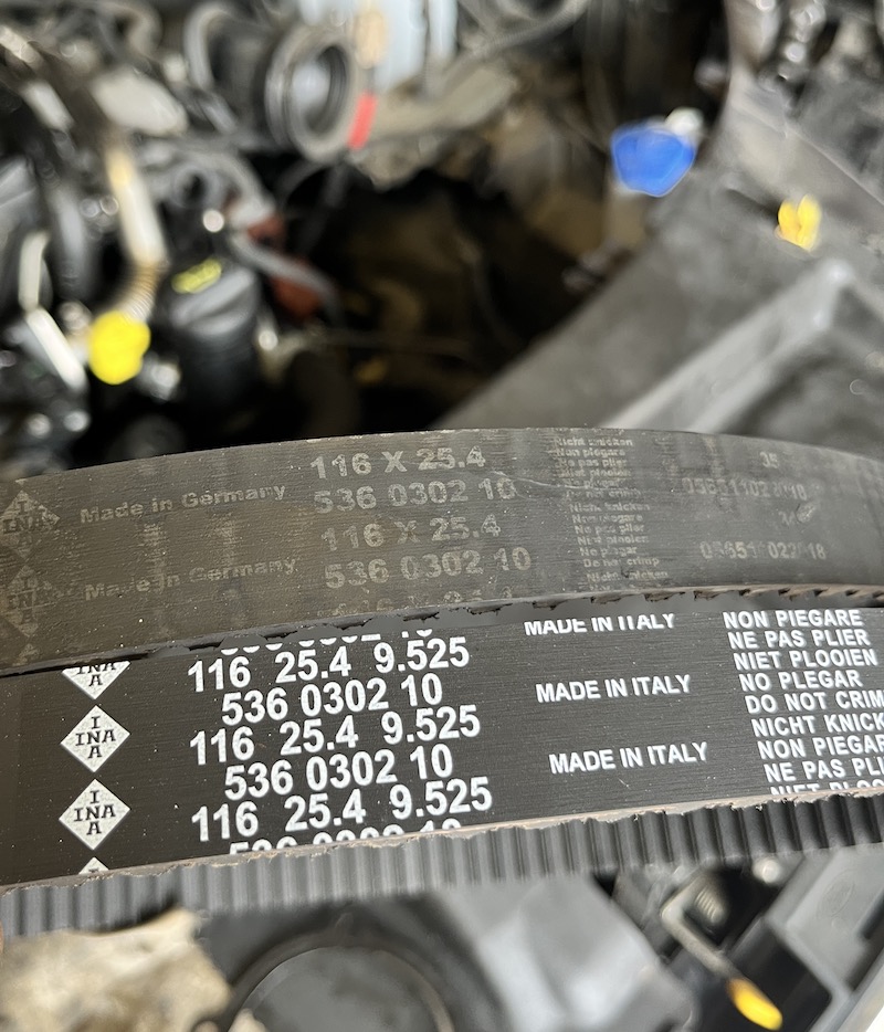 Новий ремень грм і бу Ford Mondeo 4 2.0 дизель