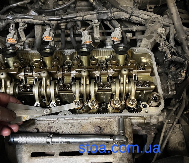 Грандіс регулювання зазорів клапанів Київ