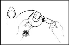 Замір товщини штовхача Хендай Веракруз