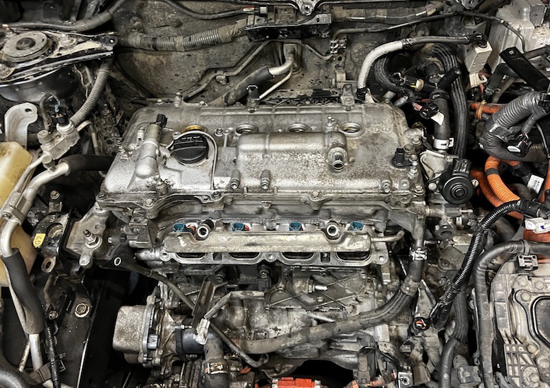 Ремонт двигателя Тойота Приус 1,8 ГБЦ