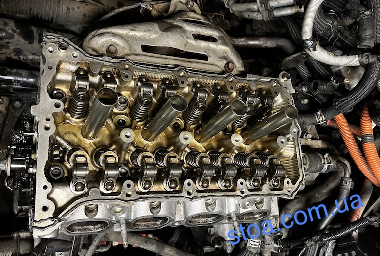 Приус 1,8 сборка двигателя