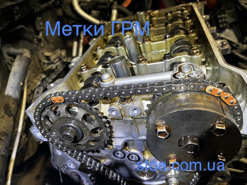 Приус метки ГРМ цепь