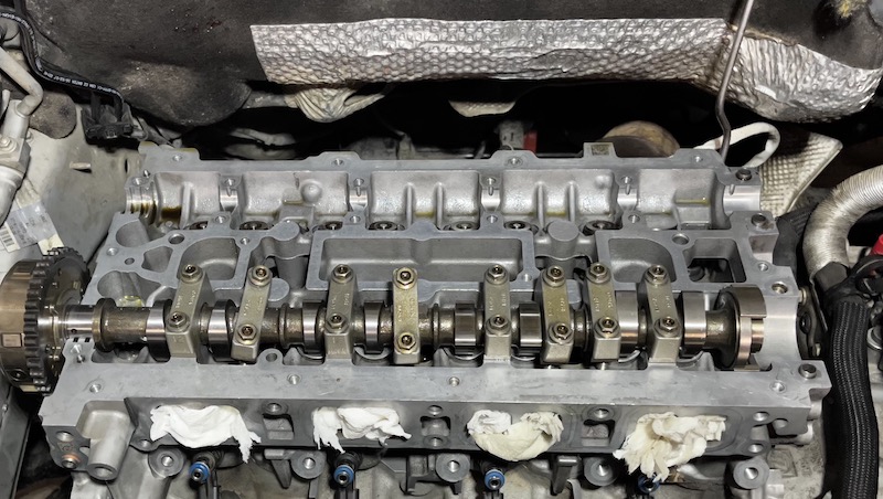 Range Rover Evoque регулировка клапанов