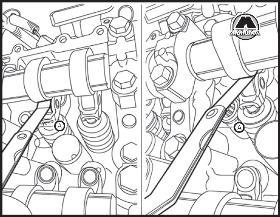 FB25 зазоры клапанов